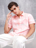 Tie Dye Printed Regular Fit Shirt | Pink