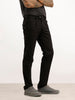 Solid Slim Fit Trouser | Black