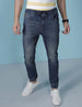 Blue Whisker Denim Jogger