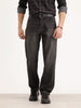 Faded Anti Fit Denim Jeans | Black