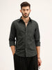 Textured Regular Fit Shirt | Dark Green
