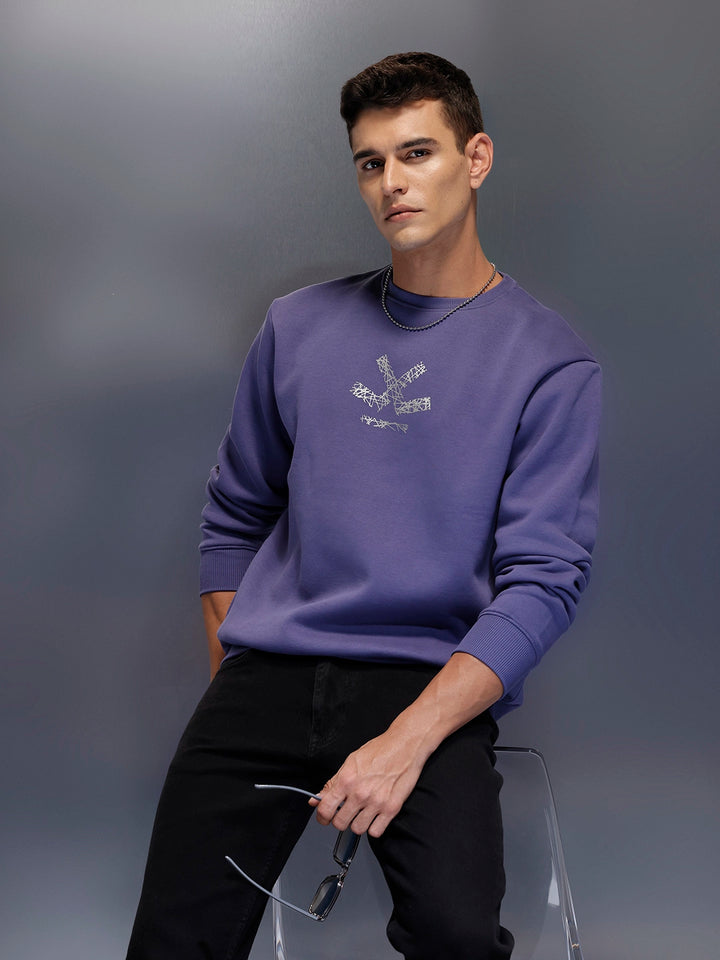 Men's comfort fit sweatshirt | Blue