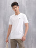 Solid Slim Fit T-Shirt | White
