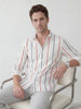 Slim Fit All Over Print Shirt | White