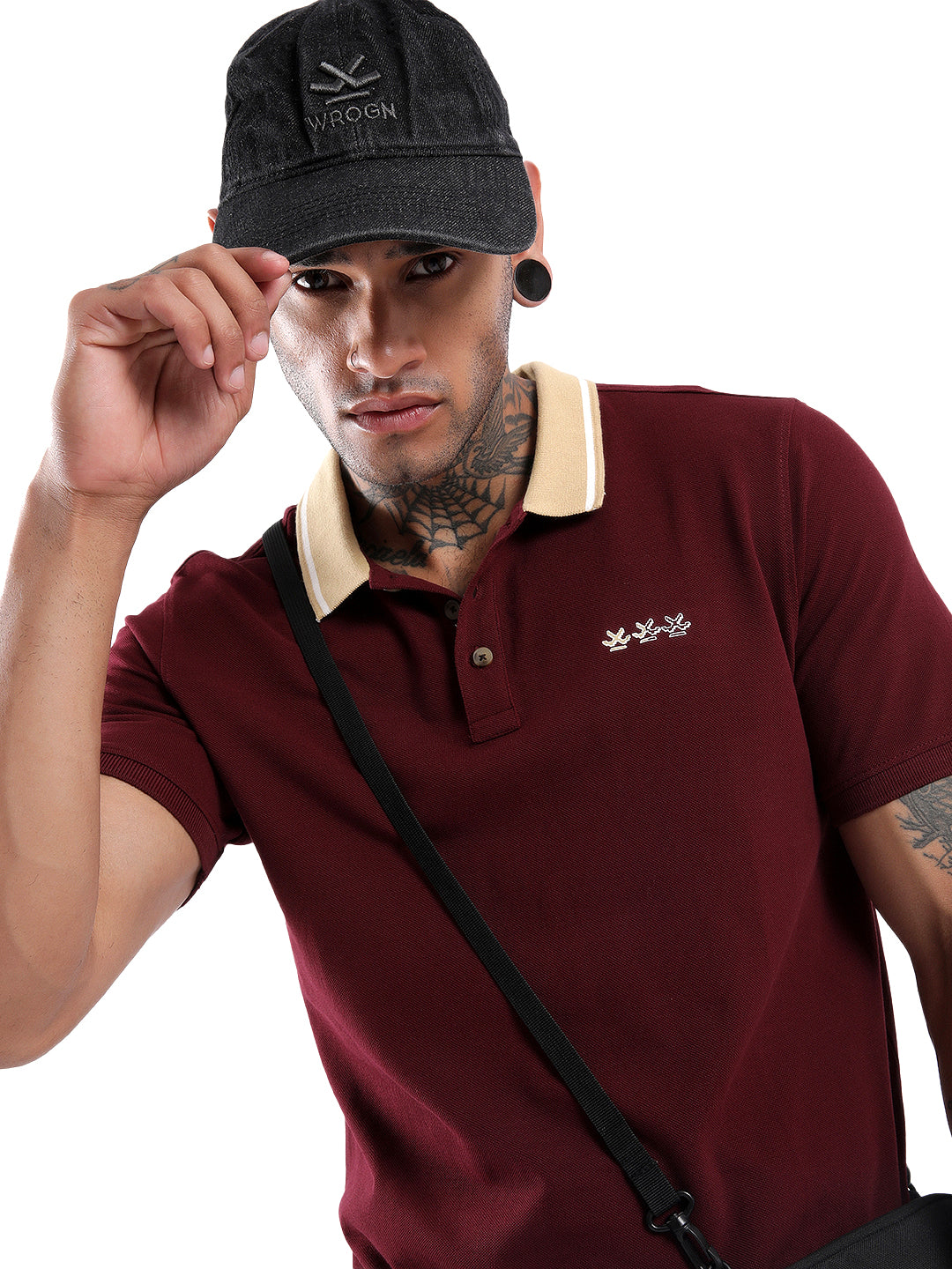 Maroon Logo Play Polo T-Shirt