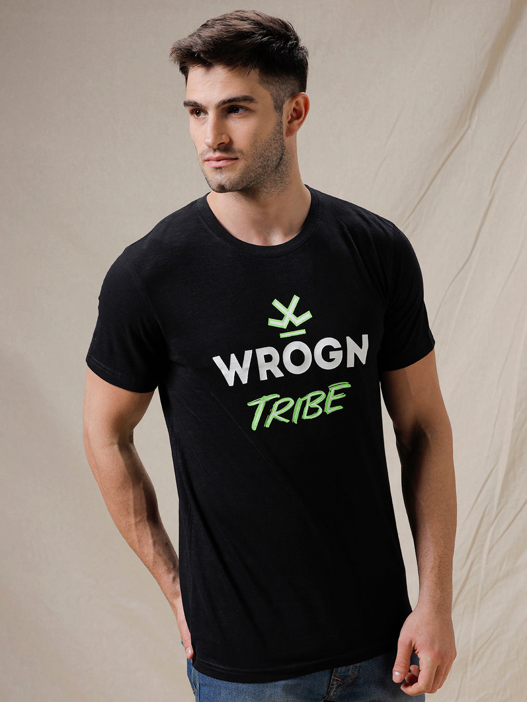 Wrogn Tribe Printed T-Shirt