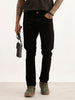 Solid Slim Fit Denim Jeans | Black | WJN0200SL2260S