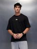 Solid Regular Fit T-Shirt   |  Black