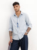 Classic Striped Full Sleeve Shirt | Blue