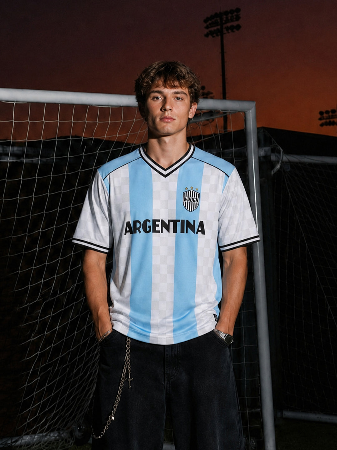 Wrogn Football Club Jersey x Argentina | Blue