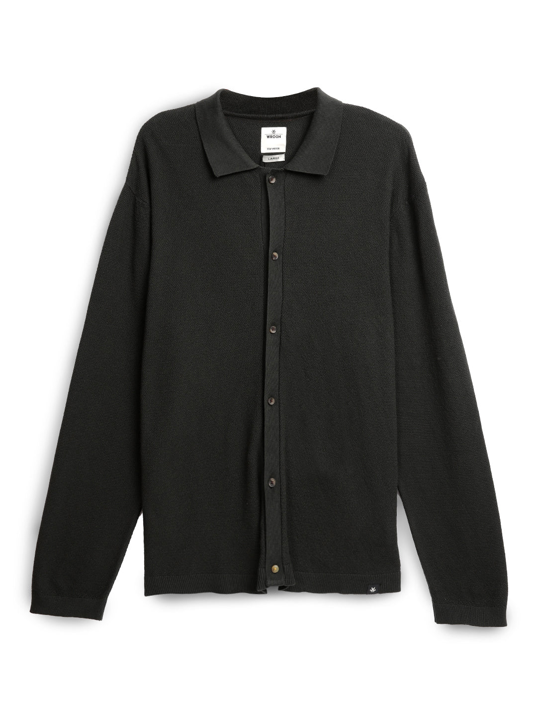 Bold Finesse Flat Knit Shirt