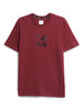 Deep Wine Comfort Fit T-Shirt