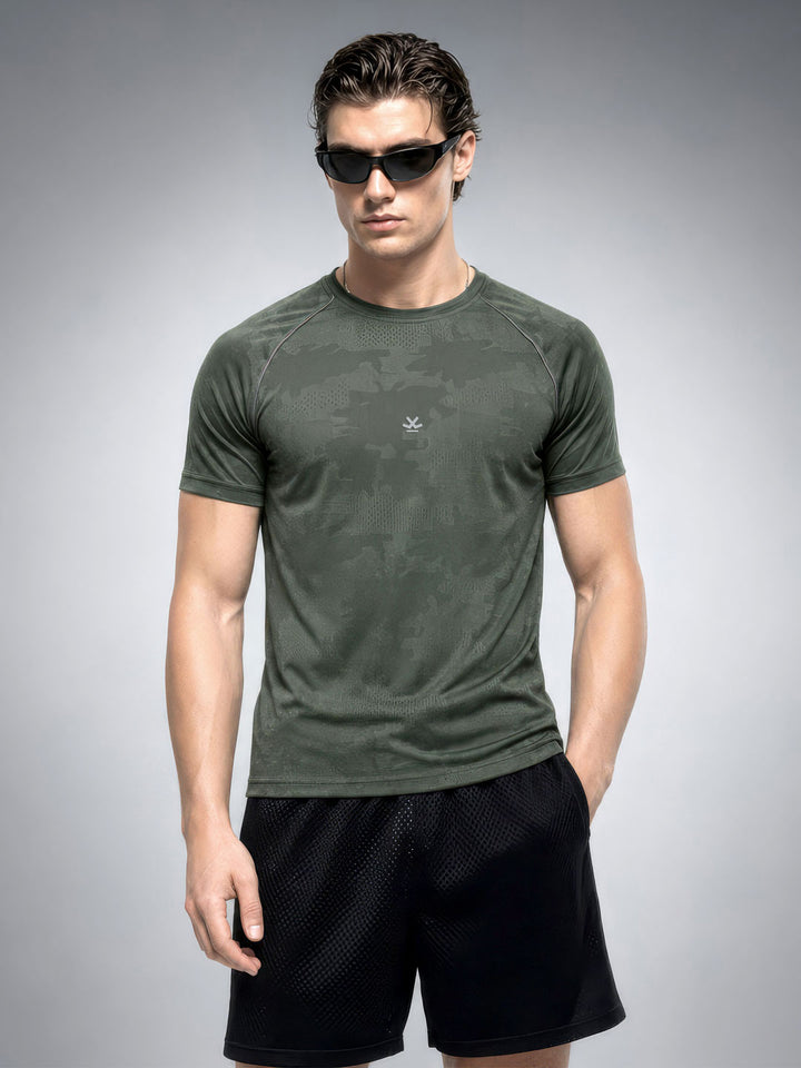 Stealth Camo Active Tee | Active |  Olive