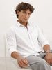 Slim Fit Full Sleeve Shirt | White