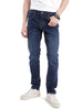 Durable Slim Fit Dark Blue Jeans