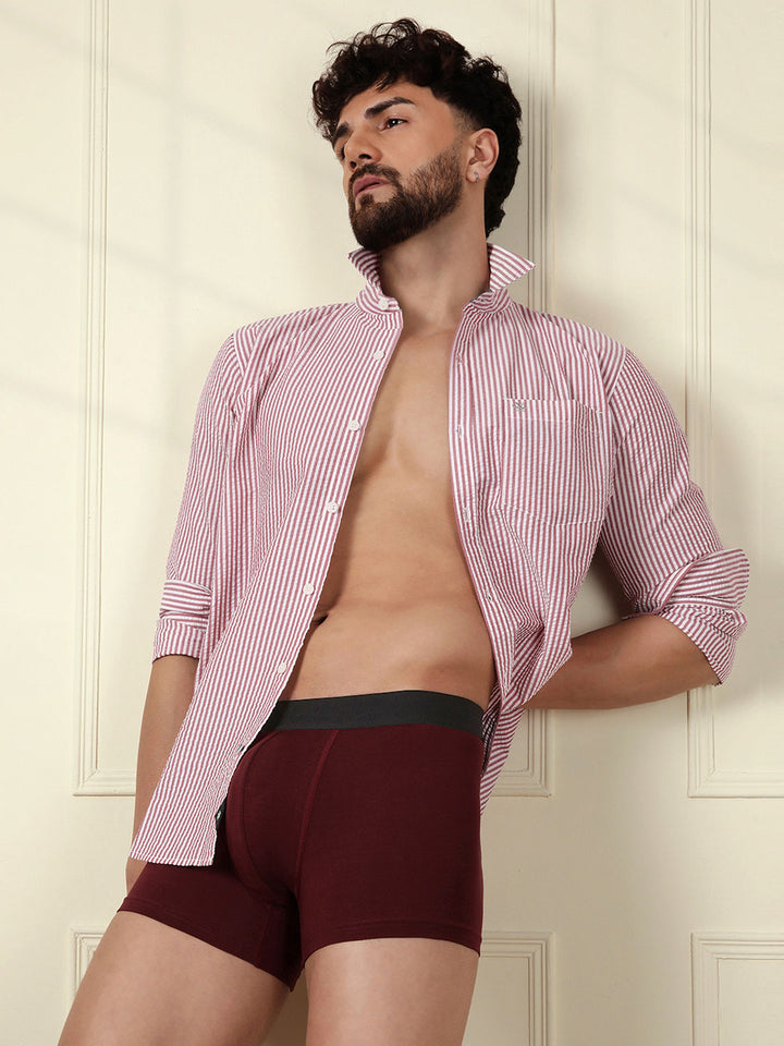 Maroon Comfort Stretch 1-Pack Trunk
