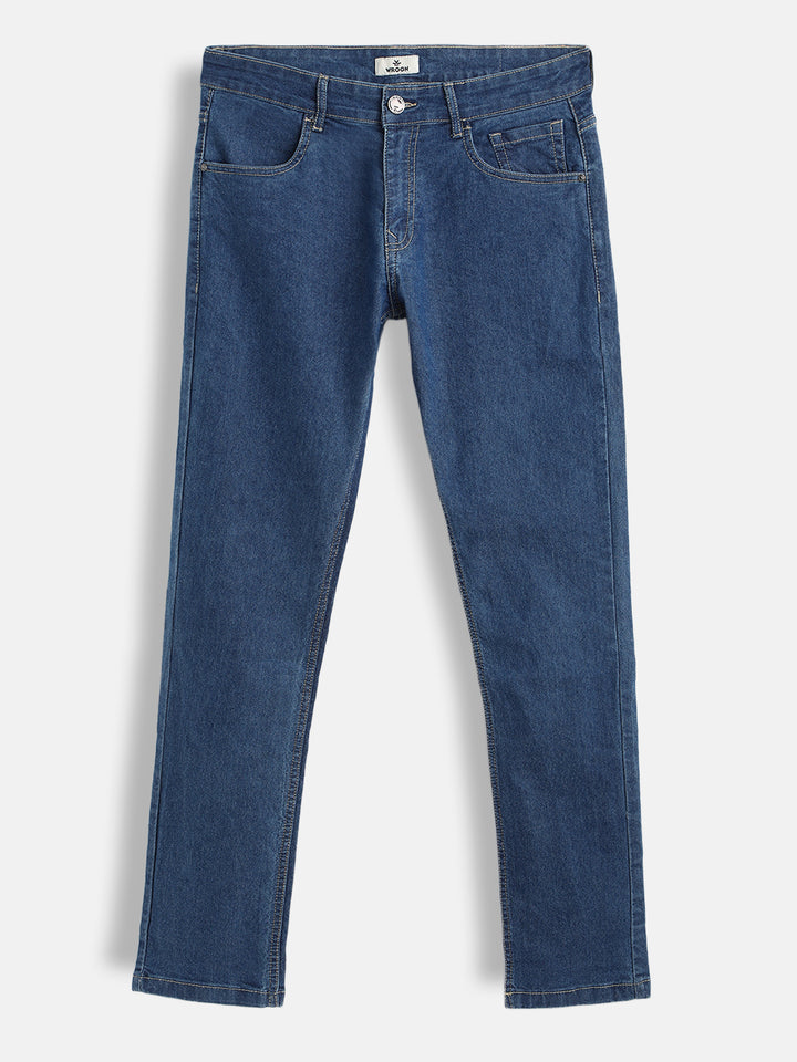 Sleek Slim Fit Light Blue Jeans
