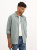 Regular Fit Checkered Full Sleeve Shirt | Green | WWSH0810MAZ