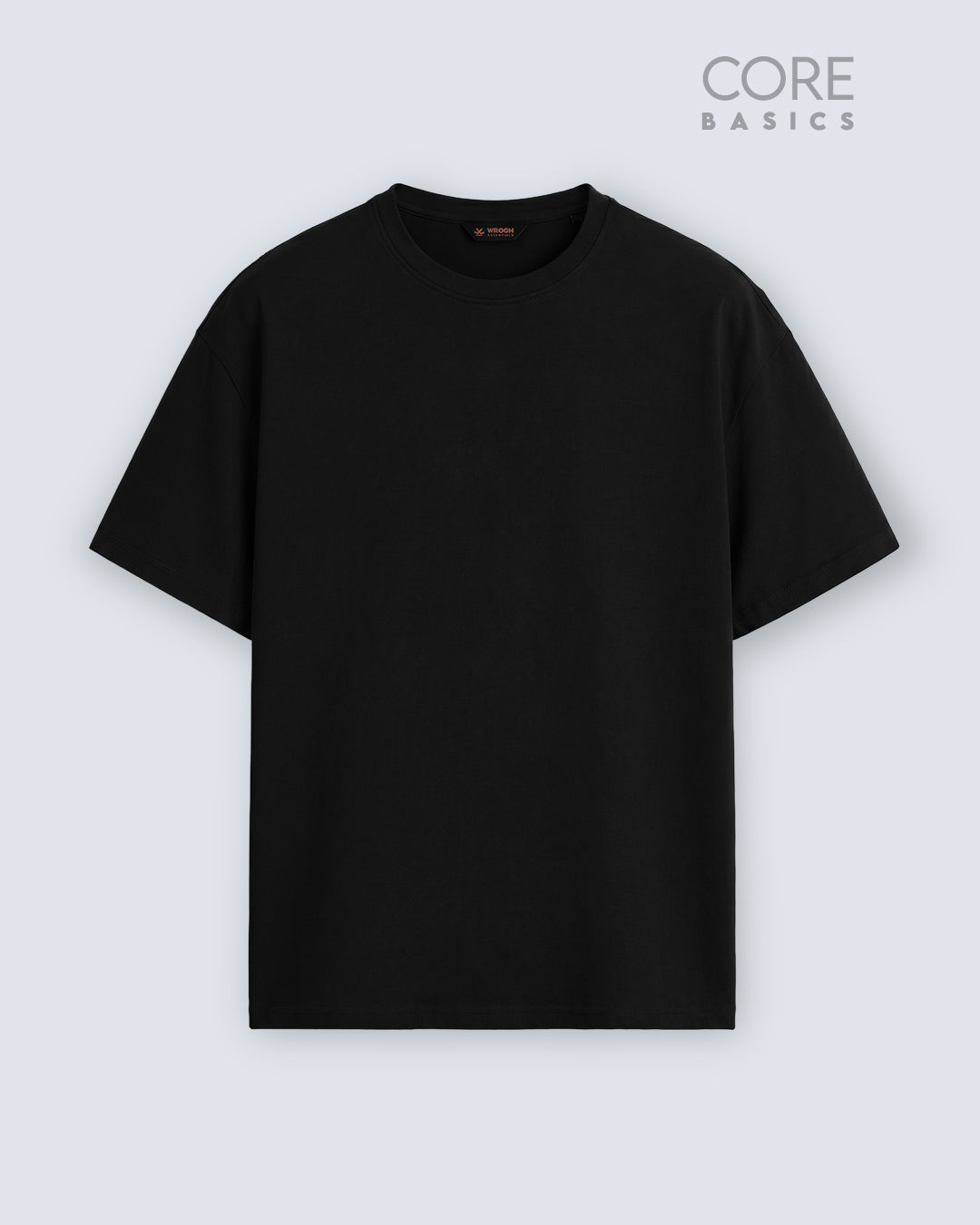 Core Basics Oversized Fit T-Shirt | Essential | Black | WTS01HSSL1308W
