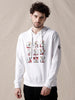 White Goofy Montage Hoodie