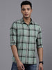 Mint Green Checked Shirt