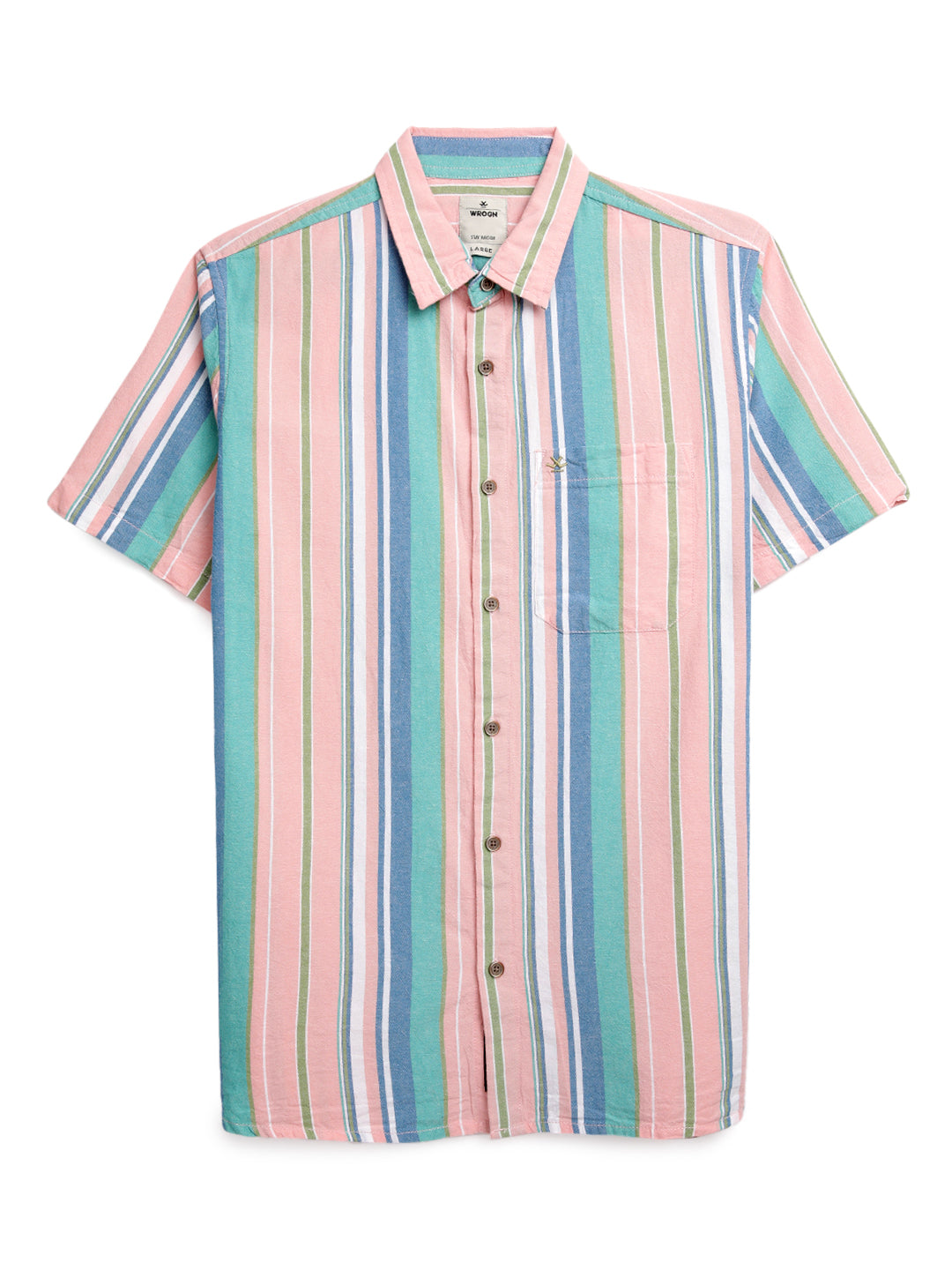 Classic Pink Striped Shirt