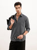 Solid Regular Fit Full Sleeve Shirt | Grey | WWSH9008F