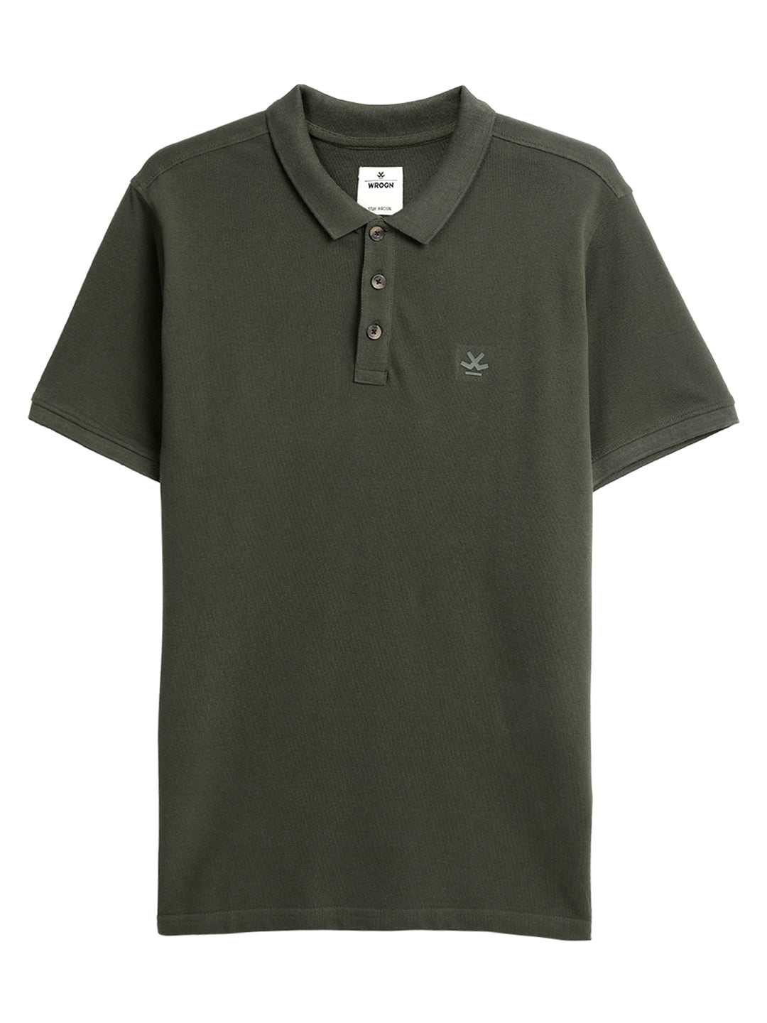 Solid Olive Timeless Polo T-Shirt