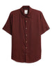 Chocolate Brown Viscose Shirt