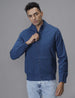 Blue Sway High Neck Jacket