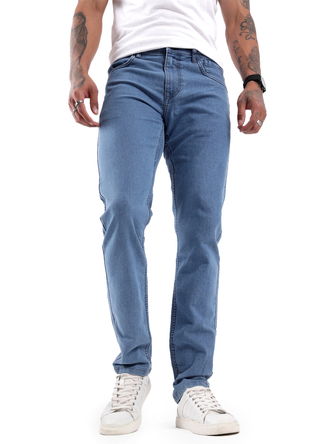 Light Blue Slim Fit Jeans