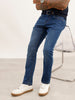 Washed Slim Fit Denim Jeans | Dark Blue