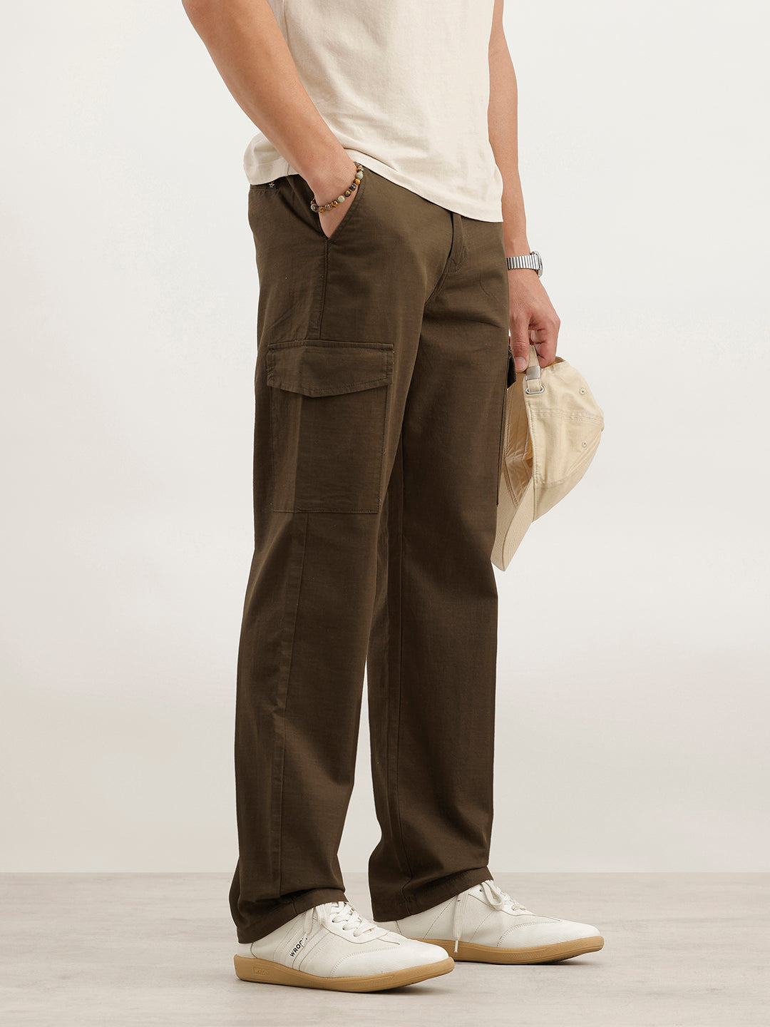 Anti Fit Cargo Trouser  | Olive