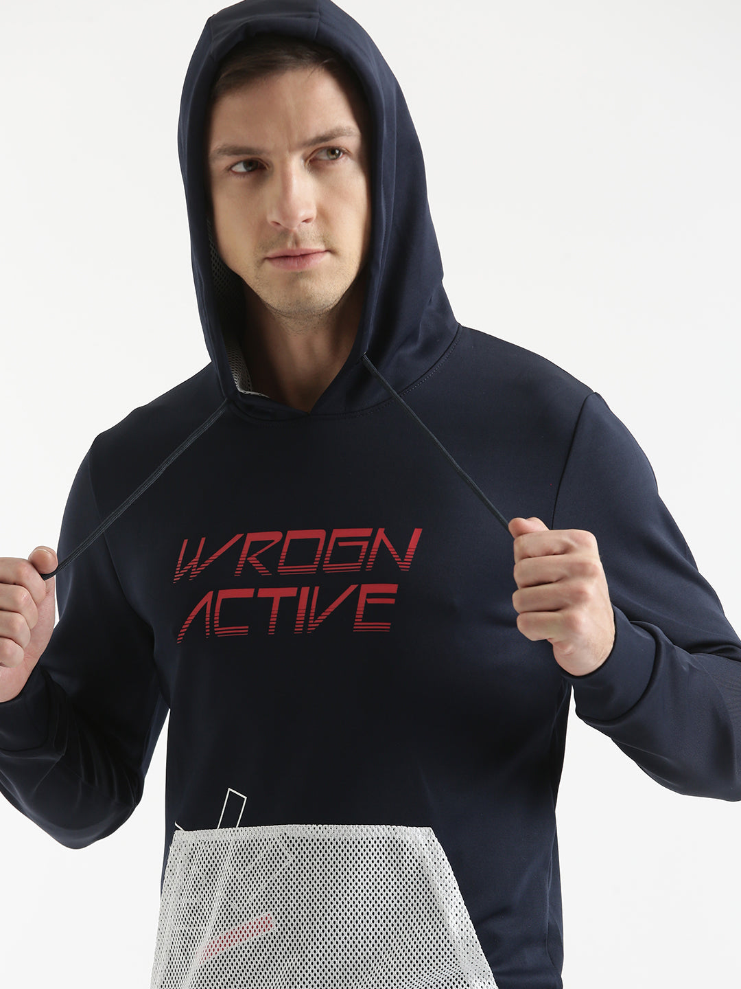 Printed Active Hoodie