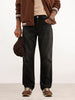 Faded Relaxed Fit Denim Jeans | Grey