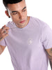 Light Purple Crew Neck T-Shirt