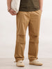 Parachute Fit Solid Trouser  | Khaki