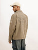 Classic Placement Printed Jacket | Khaki