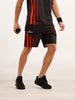 Wrogn x SRH Striped Performance Shorts | Black