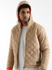 Hooded Blocked Ends Jacket