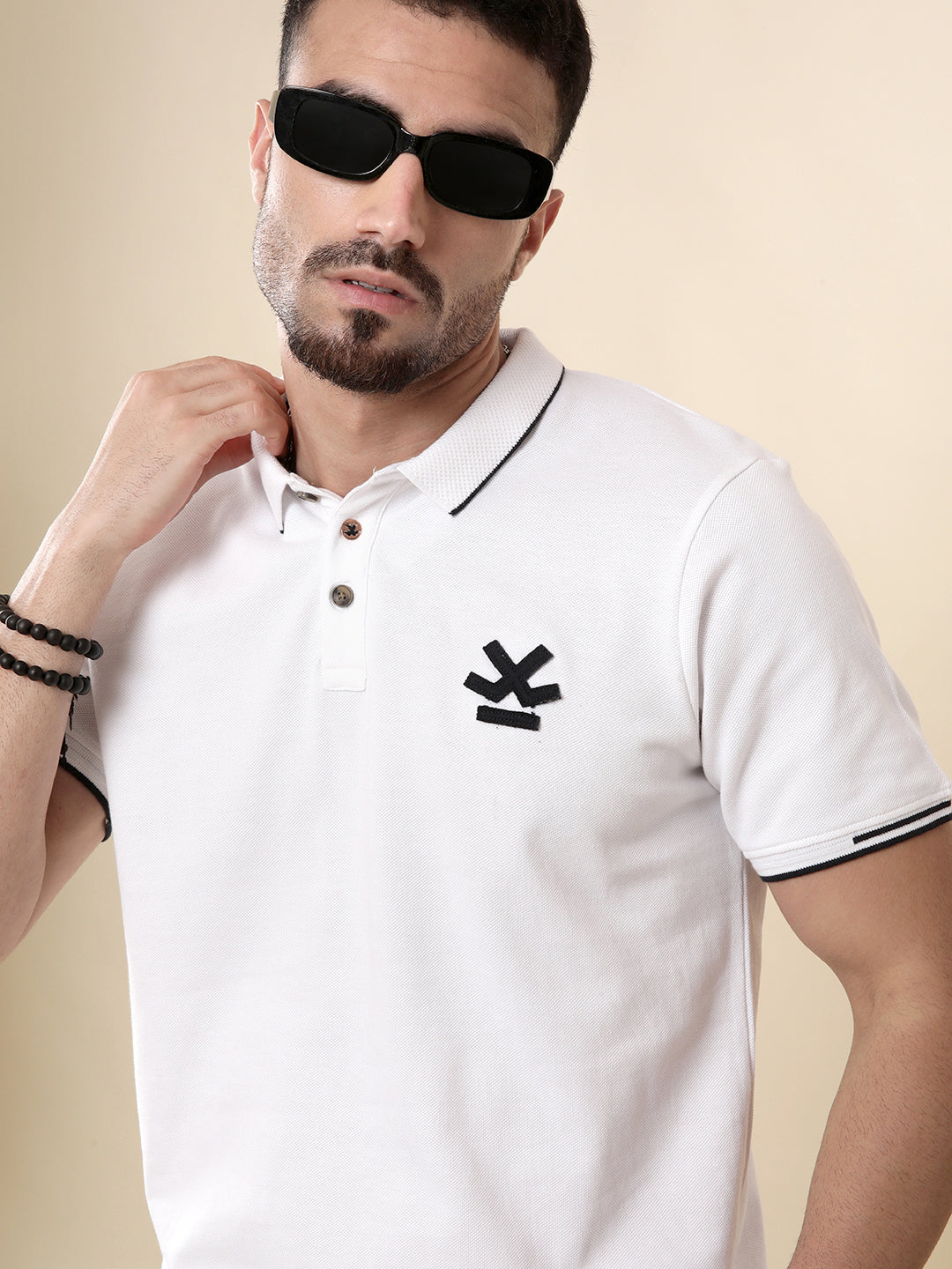 Classic Placket Sewed Polo T-Shirt