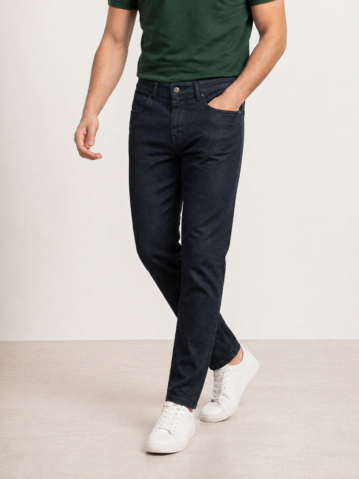Slim Fit Denim Jeans | Dark Blue