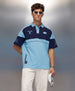 Classic Cut And Sew Polo T-Shirt   |  Blue