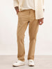Solid Slim Fit Trousers | Khaki
