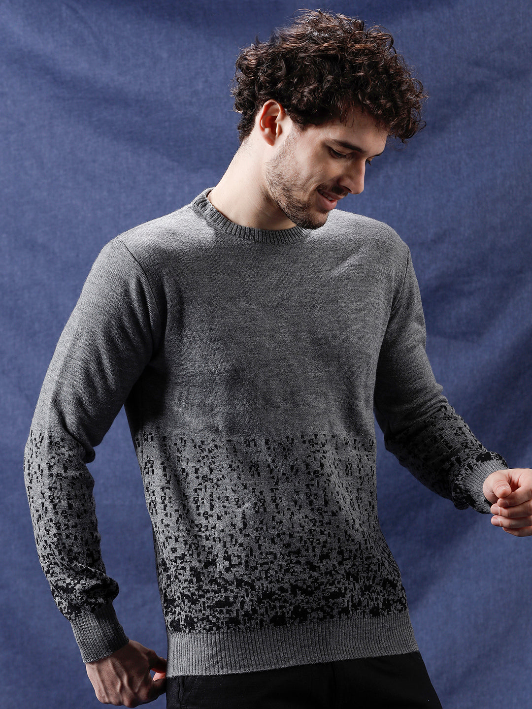 Abstract Blend Comfort Sweater