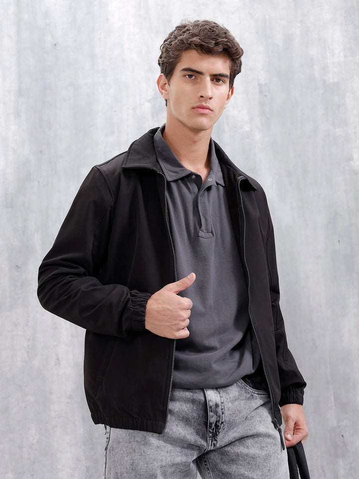 Classic Everyday Casual Jacket For Men | Black