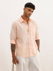 Solid Regular Fit Full Sleeve Shirt | Orange | WVSH2527F