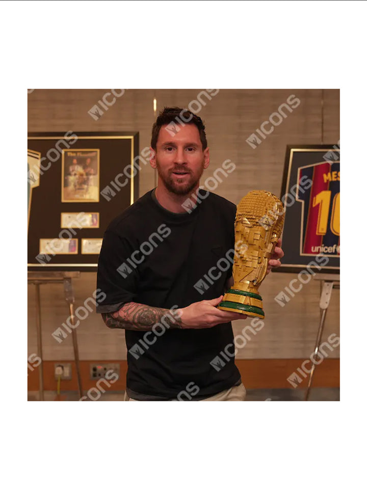 Lionel Messi Signed Lego FIFA World Cup™ Official Trophy