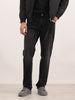 Washed Straight Fit Denim Jeans | Charcoal