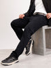 Relaxed Fit Denim Cargo  | Black